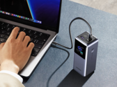 The new UGREEN 200W 25,000mAh power bank has three ports. (Image source: UGREEN)