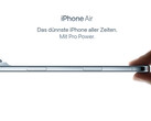 Apple recently unveiled the iPhone Air, the thinnest iPhone ever. (Image source: Apple)