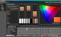 ColorChecker before calibration