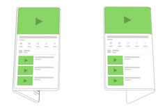 Google's Android will have native support ready for foldable display devices. (Source: Google) Google's Android will have native support ready for foldable display devices. (Source: Google)