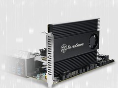 ECM40: PCIe card for PCs. (Image source: SilverStone)