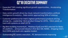 We could see 10nm CPUs by holiday 2019. (Source: Anandtech)