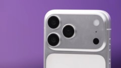 The iPhone 17 Pro Max(?). (Image source: Unbox Therapy via YouTube)