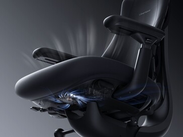 Seat ventilation in the LiberNovo Omni Pro.