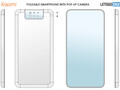 The alleged Xiaomi clamshell foldable phone. (Source: LetsGoDigital)