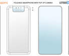 The alleged Xiaomi clamshell foldable phone. (Source: LetsGoDigital)