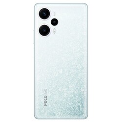 The Poco F5 in white