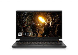 The Alienware m15 R6, test unit provided by Dell