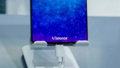 The new Visionox display. (Source: Digital Chat Station via Weibo)