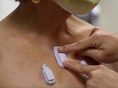 NWU wearable sensor enables continous, remote monitoring of vitals including breathing issues. (Source: Northwestern University press release)