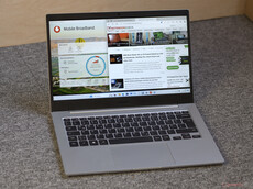 The slim computer has a 5G modem