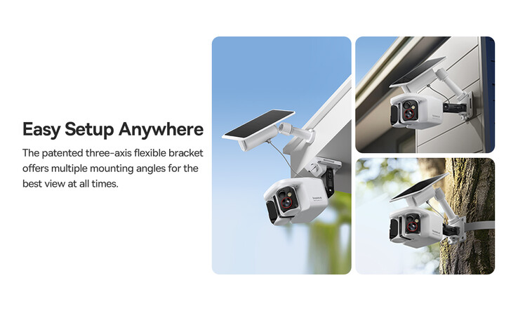 Different types of mounting are possible. (Image source: Baseus)