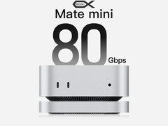 Beelink Mate mini connects to the Mac mini through a Thunderbolt 5 port. Pictured: the dock. (Image source: Beelink - edited)