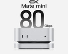 Beelink Mate mini connects to the Mac mini through a Thunderbolt 5 port. Pictured: the dock. (Image source: Beelink - edited)