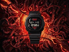 The Casio x Stranger Things collab watches (DW-5600STT-1 pictured) are now available in the UK. (Image source: Casio)