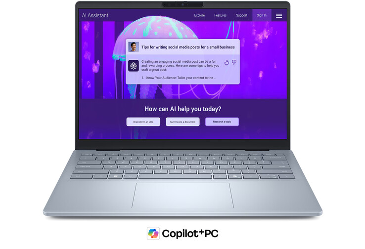Dell 4 Plus is a CoPilot+ PC. (image source: Dell)