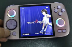 Anbernic has released a gaming handheld with a 1:1 aspect ratio display before. (Image source: Anbernic via Retro Handhelds)