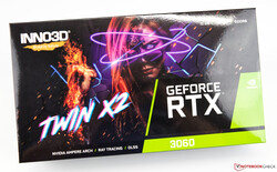 The INNO3D GeForce RTX 3060 Twin X2 in the test