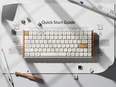 Keychron K3 HE wireless gaming keyboard in white
