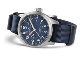 The Hamilton Khaki Field Power Reserve 40 mm with blue dial