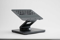 Lenovo's Smart Motion Concept is a laptop stand that auto adjusts based on the user's movements. (Image source: Lenovo)
