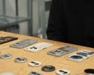 Nothing Phone (3a) prototypes showcased by the company. (Image source: Eyal-M on Reddit)