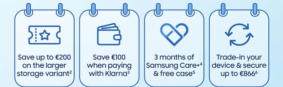 These are the offers Samsung promises in Austria.