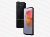 The renders depict the Samsung Galaxy A06 with a smooth, glossy back finish. (Source: @OnLeaks x  GizNext)