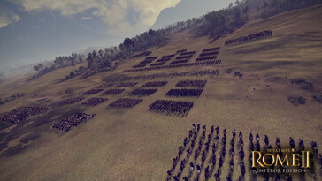 An image showing armies in Total War: Rome II - Emperor Edition.