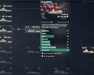 World of Warships 12.3, British tech tree showing the subs (Source: Own)