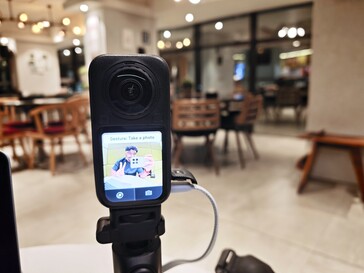 The Insta360 X6 comes with gesture support