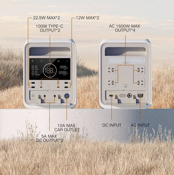 The Xiaomi Mijia Outdoor Power Supply 1000. (Image source: Xiaomi)