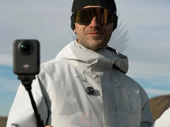 The DJI Osmo 360 in use with what appears to be its Battery Extension Bar. (Image source: via Igor Bogdanov)