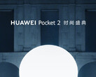 The Pocket 2 will mark a return to clamshell foldables for Huawei. (Image source: Huawei)
