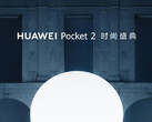 The Pocket 2 will mark a return to clamshell foldables for Huawei. (Image source: Huawei)