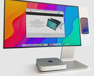 The NexMonitor is compatible with desktop PCs too, such as the Mac mini. (Image source: Nex Computer)