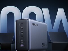 The new Nexode desktop charger with 500W can charge up to six devices at once (Image source: Ugreen)