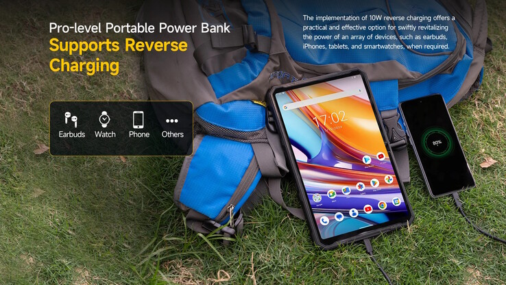 Use as a power bank is possible.