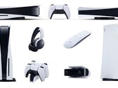 The PS5 consoles and a handful of accessories. (Image source: PlayStation/NDTV/FlatpanelsHD - edited)