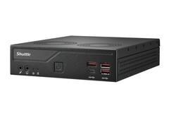 The Shuttle XPC slim DB860 mini PC can be equipped with up to 96 GB of RAM.