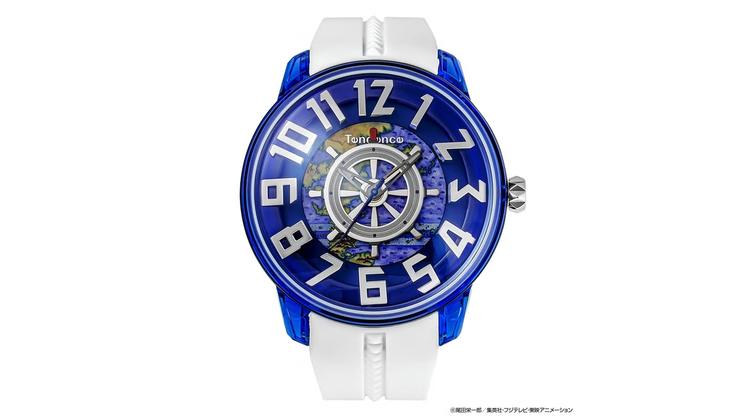 Limited to 200 pieces, the East Blue edition features a rotating ship's wheel and a red marker for a playful fortune-reading feature.