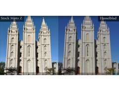 Is the Hasselblad lens really that much worse than the onboard camera on the Moto Z?