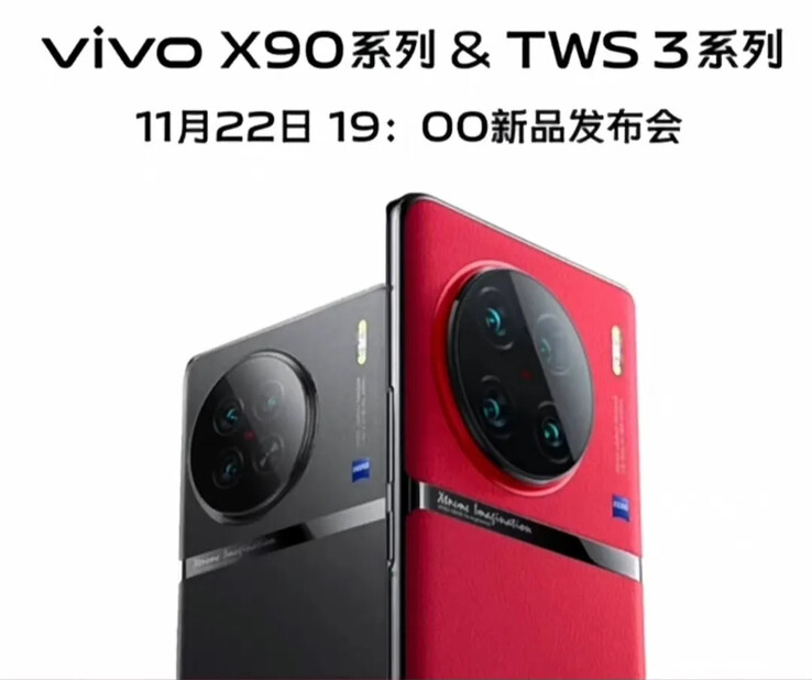 The X90 series might launch alongside some new earbuds. (Source: Phone Jianghu via Weibo)