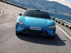 The SU7 electric sedan. (Image source: Xiaomi)