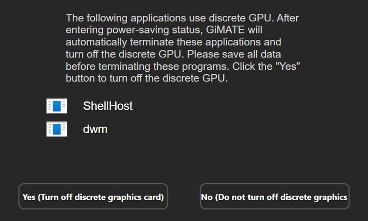 This is prompted in battery mode. However, denying the request can also lead to 3D problems