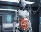 A robot carrying a human fetus in an artificial womb (Image source: AI-generated illustrative image)