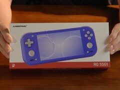 The Anbernic RG 55G1 will be available in three colors, including Indigo.