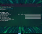 CachyOS 241221 desktop with CLI window (Image source: CachyOS)