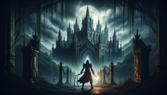  According to gaming journalist Daniel Camilo, a new AAA spin-off of the Castlevania series is to be announced in 2025. (Image source: DallE 3)