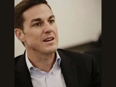A still of Electronic Arts CEO Andrew Wilson